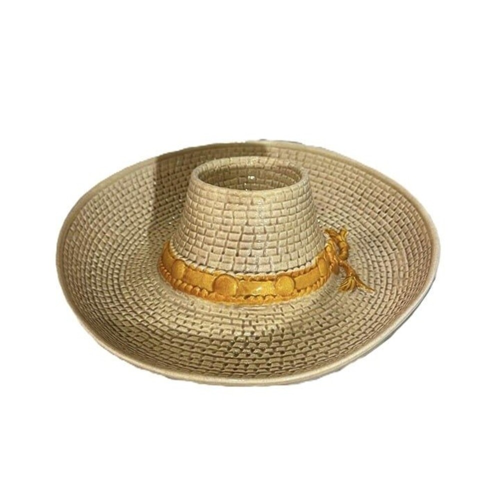 Whittier Ware Sombrero Server Party Hat Chip Dip Serving Bowl WPO-86 USA 12 1/2”